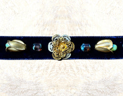 GILDED HEADBAND : Vintage Brass Filigree Floral Crown G i l d e d   M a n e
